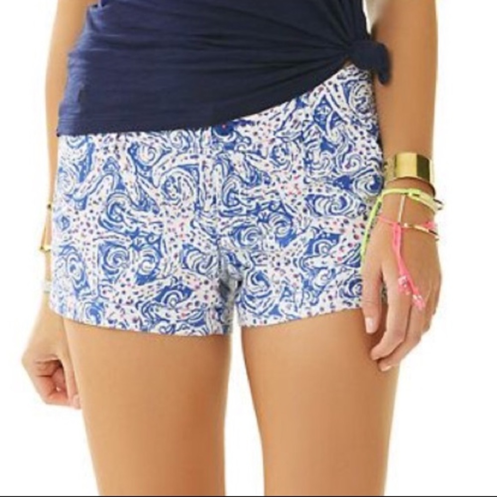 NWT Lilly Pulitzer Walsh Short- Star Crush- Sz 8